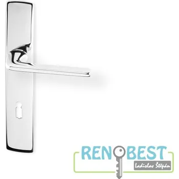 Stavebniny AC-T Dveřní kování MARINA HR chrom Rozteč: 72 mm, Provedení: pro vložku - PZ, Povrchová úprava: chrom