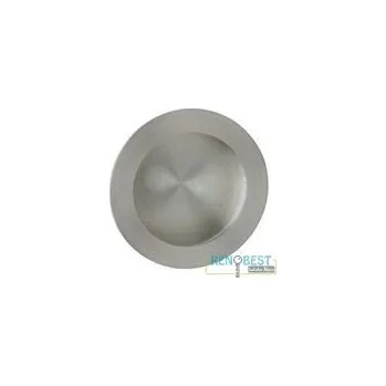 Dveřní kování AC-T Mušle kulatá na posuv.dveře nerez 70mm Povrchová úprava: nerez