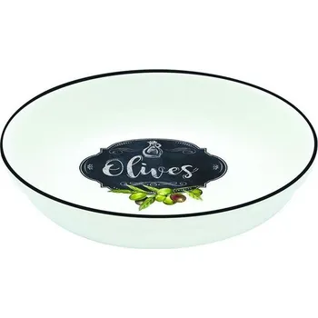 Easy Life, Itálie Easy Life - Porcelánová miska na DIP a olivy KITCHEN BASICS - 120 ml