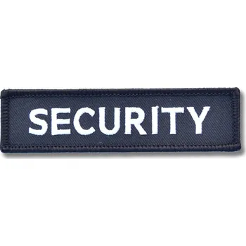 Nášivka Moto nášivka Security 10cm x 3cm