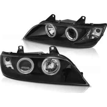 Přední světlomet Tuning Tec Přední světla BMW Z3 01.96-02 ANGEL EYES CCFL ČERNÉ