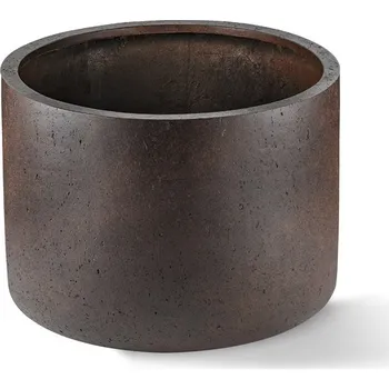 Květináč D-lite Cylinder Rusty Iron 60x41cm + doprava zdarma