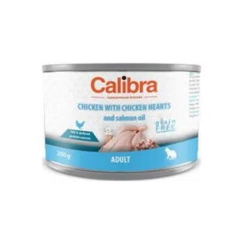 Krmivo pro kočku Calibra Cat konz. Adult kuře a kuřecí srdíčka 200 g