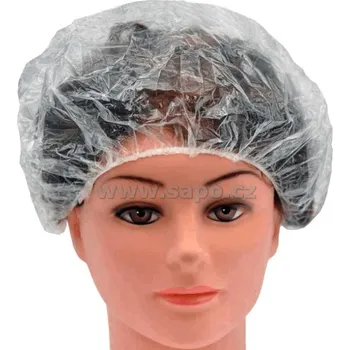 Salon Komplet Čepice jednorázová igelitová 10ks