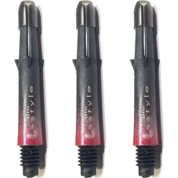 Příslušenství pro šipky L-Style Násadky L-Shaft Carbon Locked Straight red Velikost: C190