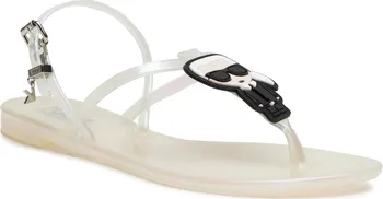 Dámské sandále Karl Lagerfeld KL80002 Iridescent Rubber 36
