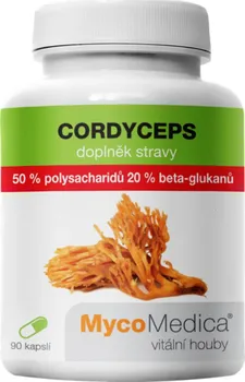 Přírodní produkt MycoMedica Cordyceps 50 % 90 cps.