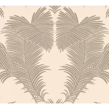 Tapeta A.S. Création | Vliesová tapeta na zeď Trendwall 2 37959-1 | 0,53 x 10,05 m | krémová, metalická + Krémová, metalická vliesová tapeta na stěnu 379591 v rozměru 0,53 x 10,05 m