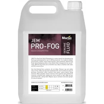 Výrobník mlhy JEM Pro-Fog Fluid, Quick Dissipating