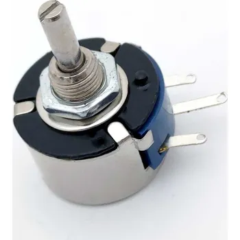 Příslušenstí k soustruhu Ovládací potenciometr 4k7 WX14-12, vhodný pro regulaci otáček menších obrábecích strojů 10 x 3.5 mm (TrueTech)