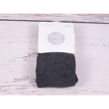 Chlapecké oblečení Punčocháčky punčocháče punčošky YO RA37 jednobarevné tm. šedé velikost oblečení - děti: 116/122