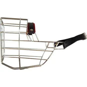 Náhubek pro psa Chopo Náhubek zinek / kůže - německý ovčák, malamut, čuvač STŘEDNÍ