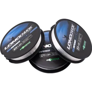 Korda Vlasec LongChuck Tapered Mainline Clear 300 m Průměr: 0,27mm-0,47mm, Nosnost: 10-30lb