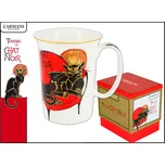 Carmani® Carmani - Porcelánový hrnek, Francouzská černá kočka v dárkové krabičce - 400 ml