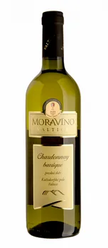 Víno Moravíno Valtice Chardonnay 2018 pozdní sběr barrique 0,75 l