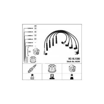 Zapalovací kabel Sada kabelů pro zapalování NGK RC-VL1306