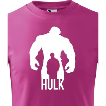 Chlapecké tričko Dětské tričko - Hulk, Barva Purpurová, Velikost 158 cm/12 roků, Canvas Dětské tričko Bezvatriko.cz 0131