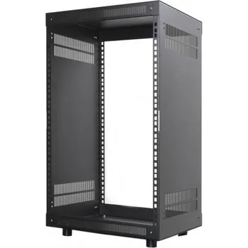 Racková skříň Rack 19" - rovný, s větracími otvory - hl. 562 mm 21U
