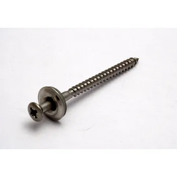 Vrut VRUTY SE ZÁPUSTNOU HLAVOU ČOČKOVOU S KŘÍŽOVOU DRÁŽKOU S PODLOŽKOU S GUMOU AN 9067/A2