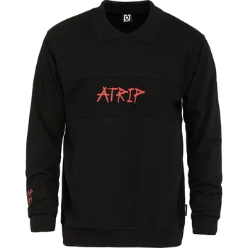 Pánská mikina mikina Horsefeathers Sid Atrip - Black S