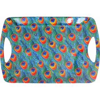 Leonardo, Anglie Leonardo - Plastový tác Peacock - 48*33*3 cm