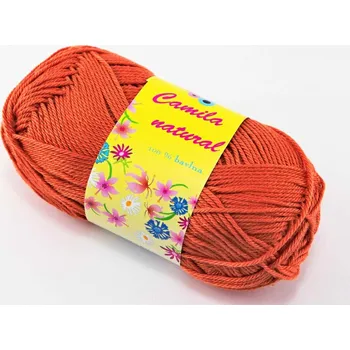 Příze Příze Camila natural - rezavá - číslo barvy 200