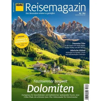Cestování ADAC Reisemagazin 08/21 mit Titelthema Dolomiten
