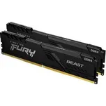 KINGSTON 64GB 3200MT/s DDR4 CL16 DIMM (Kit of 2) FURY Beast Black
