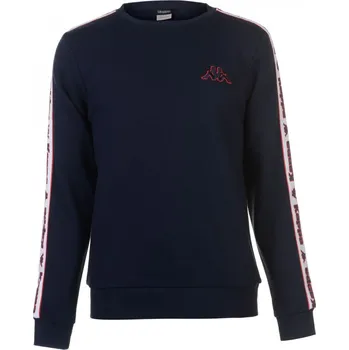 Pánská mikina Kappa Fleece LL Crew Sweatshirt velikost M M