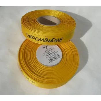 Stuha Stuha vzpomínáme, 50 m, žlutá