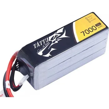 RC vybavení Gens Ace LiPo Tattu Serie - 6S 7000mAh 22,2V 6S1P (25C) XT90 Plug
