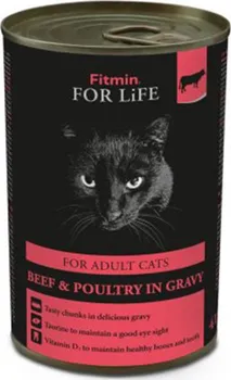 Krmivo pro kočku Fitmin Cat For Life Beef 415 g