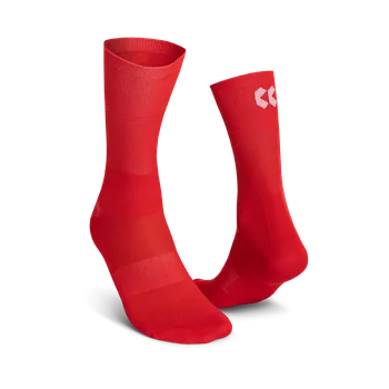 Pánské ponožky Kalas Ponožky vysoké RIDE ON Z, červené Velikost: 46-48