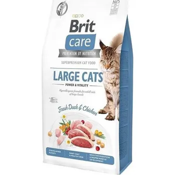 Brit Care Cat Grain Free Large Cats Power and Vitality Krmivo pro kočku Brit Care Cat Grain Free Large Cats Power and Vitality