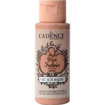 Speciální výtvarná barva Klasická textilní barva Style Matt Fabric 50ml - korálová light coral -