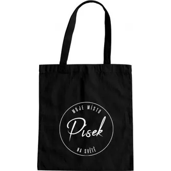 Žertovný předmět Písek - moje místo na světě - taška s potiskem- Tričkový.cz