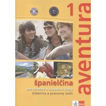 Španělský jazyk Aventura 1: Učebnica a pracovný zošit -  Carlos Ferrer Peňaranda, Kateřina Brožová [ES/SK] (2009, brožovaná) + 2CD
