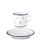 Šálek s podšálkem na espresso, 80 ml, Valbella, G. Benedikt