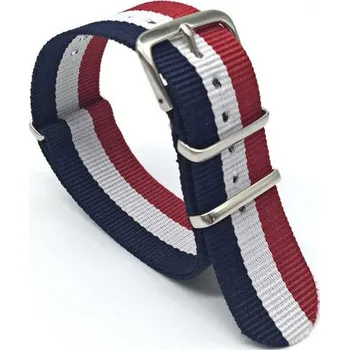 Řemínek na hodinky Nylonový řemínek Ricardo, barevný V1, NATO - 22 mm