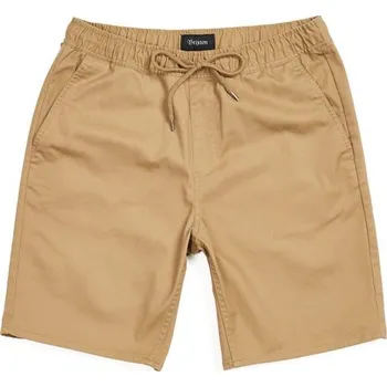 Pánské kraťasy BRIXTON kraťasy - Madrid Ii Hemmed Short Khaki (KHAKI) velikost: XL