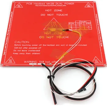 Příslušenství k 3D tiskárně Vyhřívaná podložka MK2B, 214x214mm, vč. kabelů a termistoru | 12V, 24V