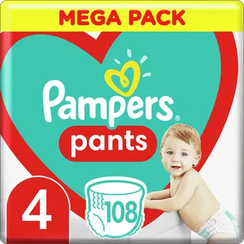Plenkové kalhoty Pampers Active Baby Pants 4 9-15 kg