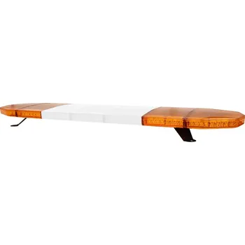 Maják LED majáková rampa Skyled 1197mm, 12/24V, 128W- Oranžová a bílý střed