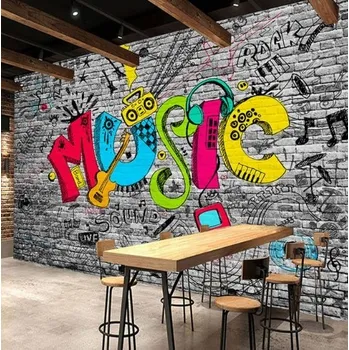 Fototapeta Solution Media 3D tapeta - Graffiti MU1250 1 - Voděodolné plátno - Textilní tapeta omyvatelná - 250g/m2