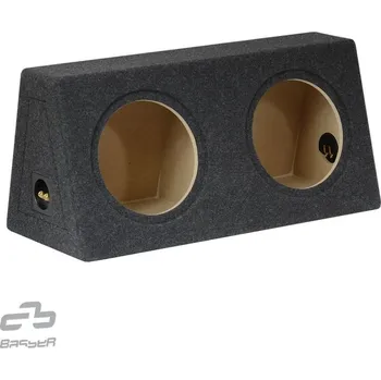 Auto Hi-Fi Uzavřená dvojitá ozvučnice Basser C1020X2 Black