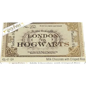 Čokoláda Jelly Belly Harry Potter Ticket to Hogwarts Milk Chocolate 42 g