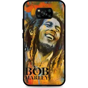 Pouzdro na mobilní telefon Kryt Xiaomi Poco X3 Pro silikon Bob Marley (obal neboli pouzdro na Xiaomi Poco X3 Pro)