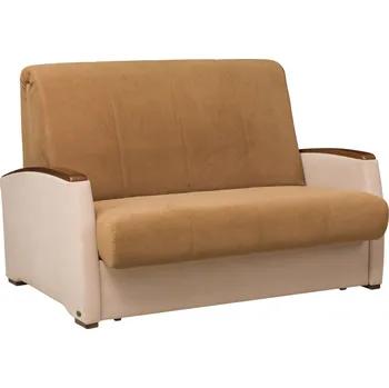 Pohovka Trojmístná pohovka Tuli 03 s rozkladem a úložným prostorem z bukového dřeva