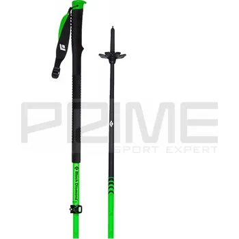 Trekingová hůl hole Black Diamond Vapor Carbon 2, black/green 115801