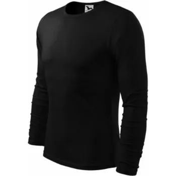 pracovní tričko Malfini Tričko MALFINI FIT-T LONG SLEEVE pánské dlouhý rukáv černá S